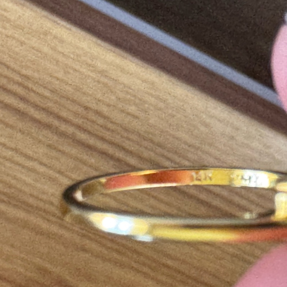 14k 2.75ct Pear Toi et Moi Ring - Picture 10 of 11